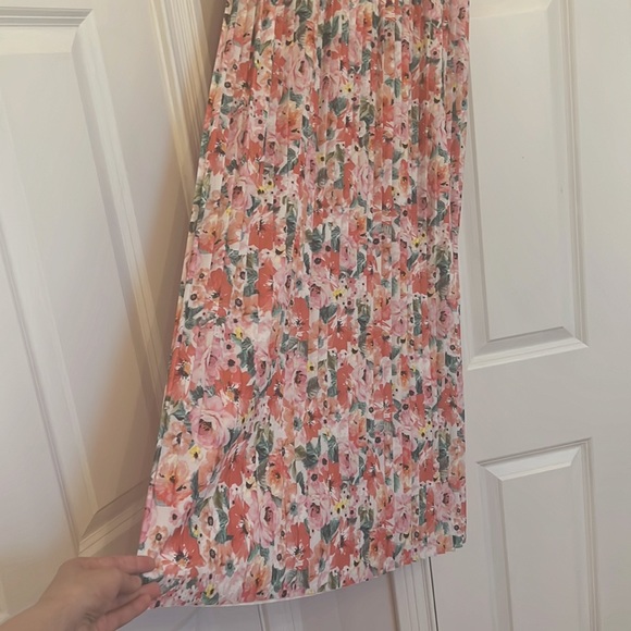 Floral maxi crinkle skirt - Picture 3 of 7